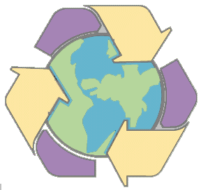 graphic of earth